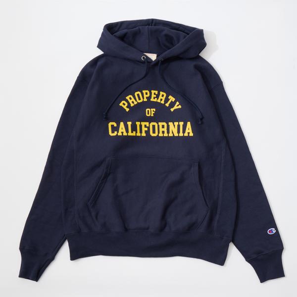 CALIFOLKS カリフォークス  チャンピオンボディ プリント スウェット プルオーバーパーカー