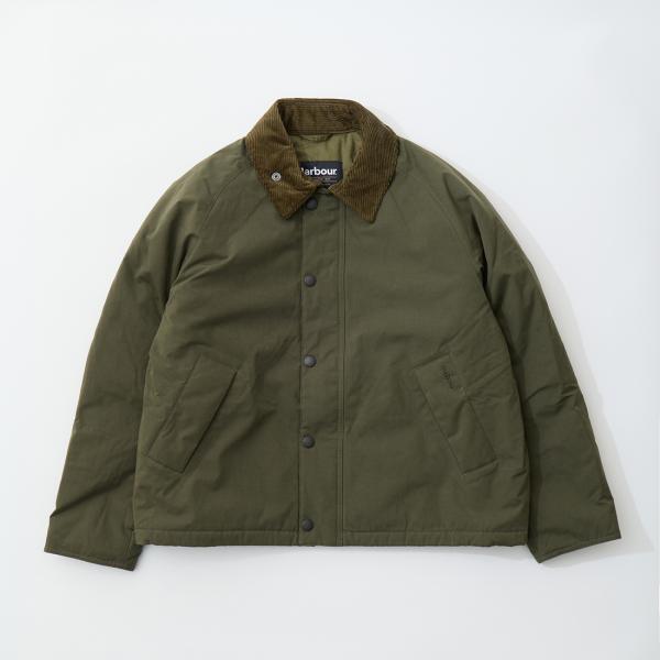 [並行輸入品] BARBOUR バブアー パテッド トランスポート 中綿ジャケット メンズ