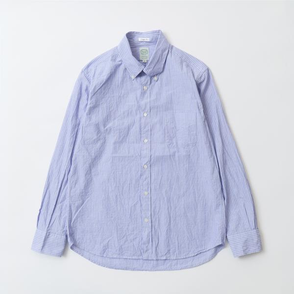 KEATON CHASE USA キートンチェイスユーエスエー ボタンダウン ストライプシャツ 日本...