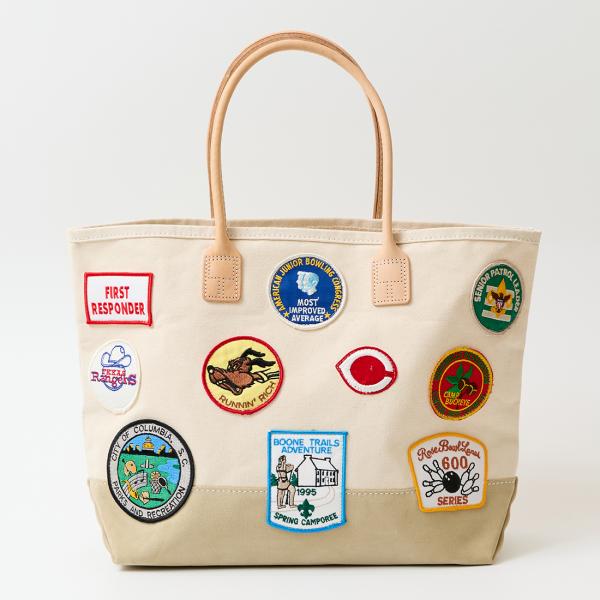 HERITAGE LEATHER トートバッグ ヴィンテージワッペン メンズ アメリカ製