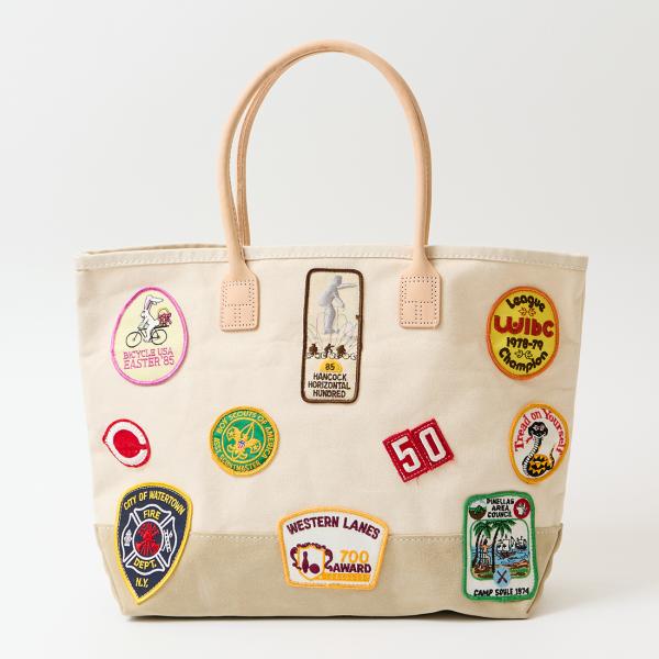 HERITAGE LEATHER トートバッグ ヴィンテージワッペン メンズ アメリカ製