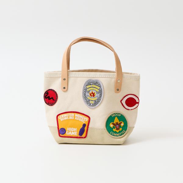HERITAGE LEATHER ミニトートバッグ ヴィンテージワッペン メンズ アメリカ製