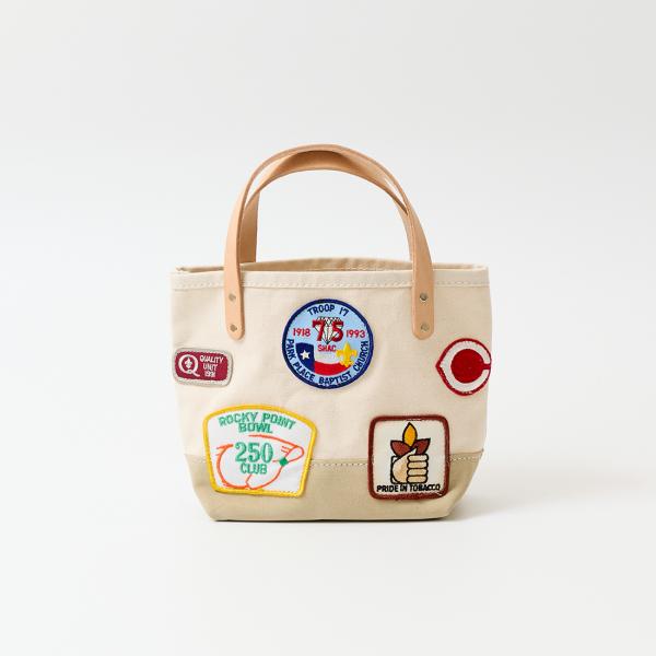 HERITAGE LEATHER ミニトートバッグ ヴィンテージワッペン メンズ アメリカ製