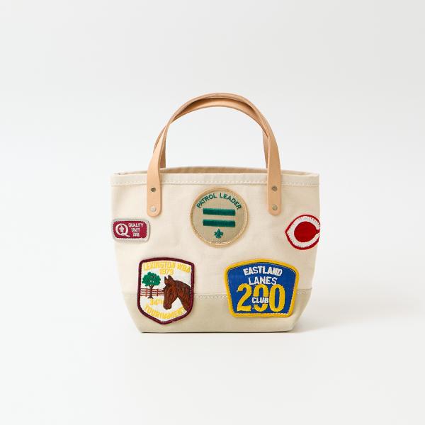 HERITAGE LEATHER ミニトートバッグ ヴィンテージワッペン メンズ アメリカ製
