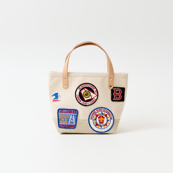 HERITAGE LEATHER ミニトートバッグ ヴィンテージワッペン メンズ アメリカ製