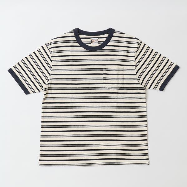 【対象ボーダーTシャツ2枚購入でノベルティプレゼント】FELCO フェルコ  リンガー ストライプ ...