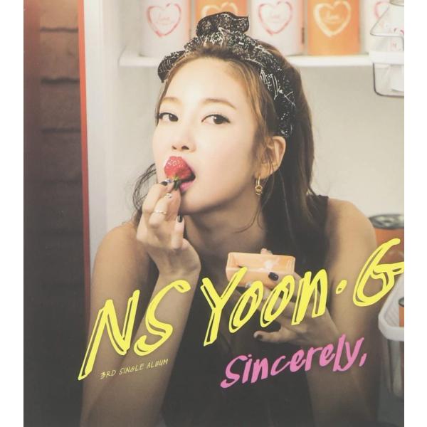 NS Yoon-G - Sincerely 3rd Single CD 韓国盤