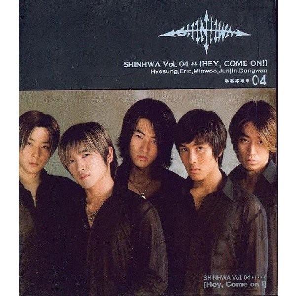 神話 - Hey Come On ! 4集 CD 韓国盤 公式 アルバム SHINHWA シンファ