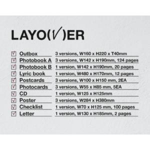 V - Layover 韓国盤 CD 公式 ア...の詳細画像1