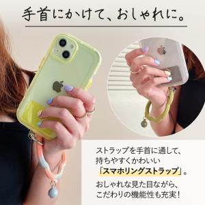 スマホ リング ストラップ シリコン ホルダー...の詳細画像2
