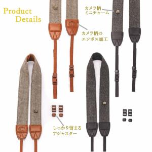 カメラストラップ ショルダーストラップ カメラ...の詳細画像5