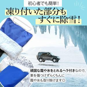 雪かき 雪落とし 氷 雪 霜取りヘラ 除去 除...の詳細画像3