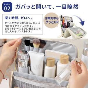マルチケース ポーチ ペンケース 筆箱 化粧ポ...の詳細画像4