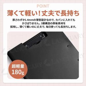 バインダー 両面 A3 A4 二つ折り クリッ...の詳細画像3