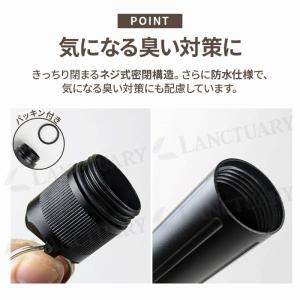 臭わない携帯灰皿 密閉 防臭 防水 屋外 灰皿...の詳細画像2