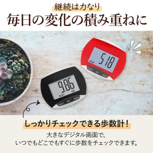 歩数計 大画面 見やすい シンプル クリップ ...の詳細画像3