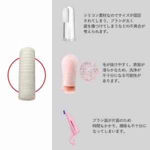 ペット用歯ブラシ 10個入り 歯みがき 指サッ...の詳細画像2