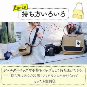 カメラバッグ 鞄 バッグ コンパクト カメラ女...の詳細画像3