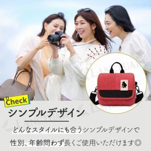 カメラバッグ 鞄 バッグ コンパクト カメラ女...の詳細画像5