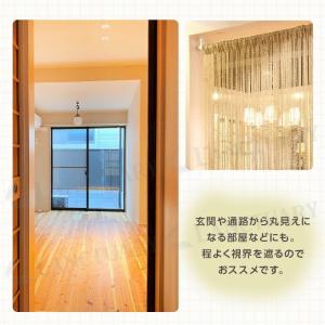 ストリング カーテン 紐のれん ストリングカー...の詳細画像2