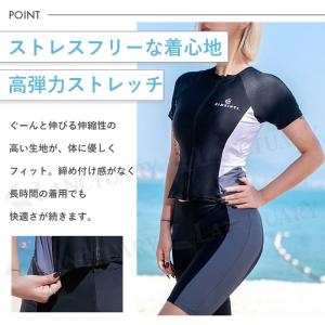 フィットネス水着 セパレート レディース 体型...の詳細画像4