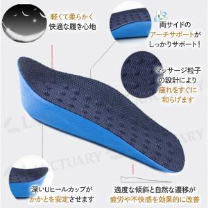シークレットインソール 男性用 女性用 背が高...の詳細画像3