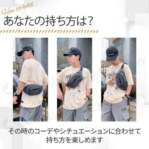 ウエストポーチ 3way ユニセックス お揃い...の詳細画像2
