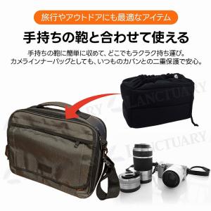 カメラインナーバッグ インナー カメラバッグ ...の詳細画像2