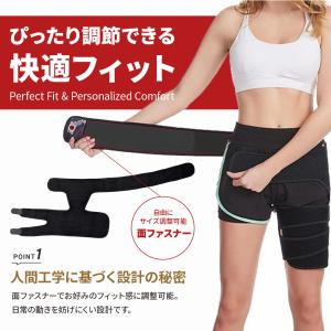 股関節用サポーター 股関節ベルトサポーター 太...の詳細画像3