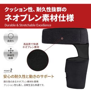 股関節用サポーター 股関節ベルトサポーター 太...の詳細画像4