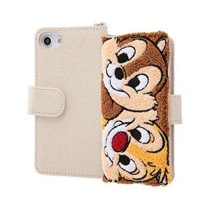iPhone SE第2世代 SE第3世代 8 7 ケース チップ ディール ディズニー キャラクター かわいい 手帳型 サガラ刺繍 アイフォン