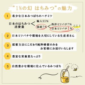 国産蜂蜜 はちみつ 日本ミツバチ 600gプレ...の詳細画像2