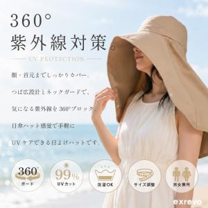 かぶる日傘 日よけ 帽子 日焼け防止 レディー...の詳細画像2