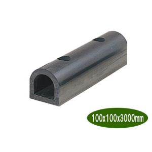 【送料無料】日本製 KS10-30 3000mm d型 カーストッパー タイヤストッパー ターミナル...