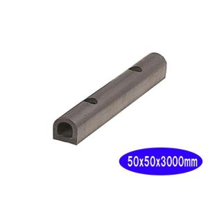 【送料無料】日本製 KS5-30 3000mm d型 カーストッパー タイヤストッパー ターミナルラ...