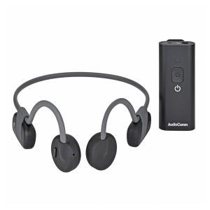 AudioComm 骨伝導イヤホン+集音器セット｜HP-BC500N 03-1700 オーム電機｜exsight-security