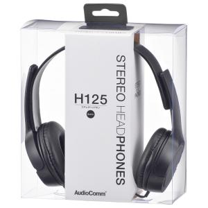 AudioComm ステレオヘッドホンH125...の詳細画像2