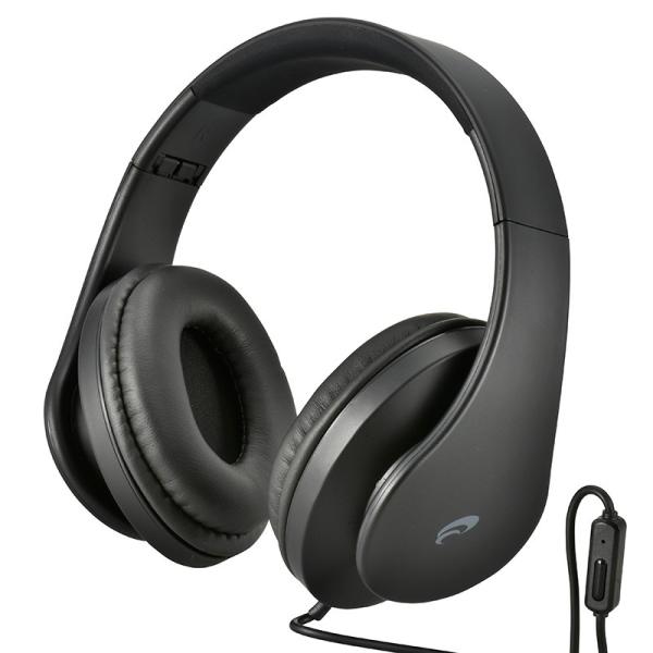 AudioComm ヘッドホン スマートフォン用 ブラック_HP-H250N-K 03-2806 オ...