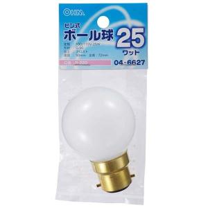 ピン式 ボール球 B-22D/25Wフロスト_LB-G5B25-F 04-6627｜エクサイト・セキュリティ Yahoo!店