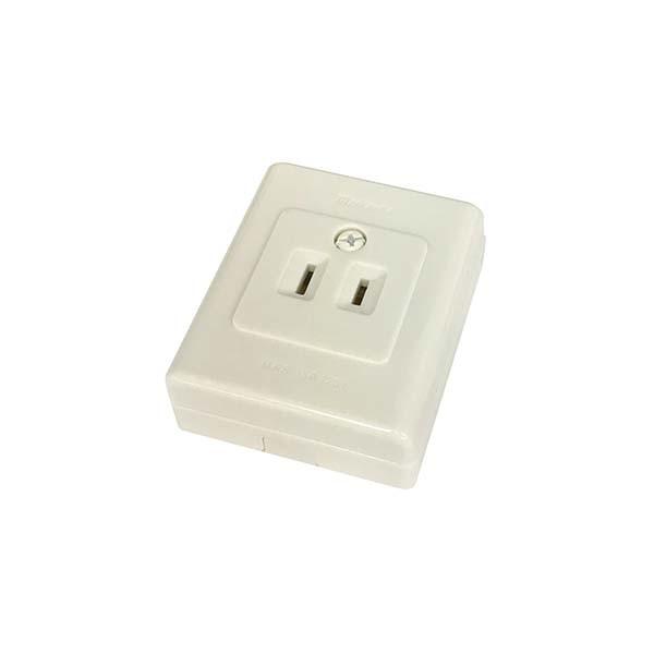 04-8113 薄型コンセント 1口 HS-R151EKSSG