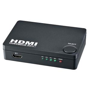 HDMIセレクター 3ポート 黒_AV-S03S-K 05-0576 オーム電機｜exsight-security