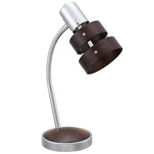 テーブルスタンド ウッドリング 木目調 電球別売 インテリアスタンド スタンドライト E26 ダークブラウン   TT-YN10BW 06-1457 オーム電機｜exsight-security