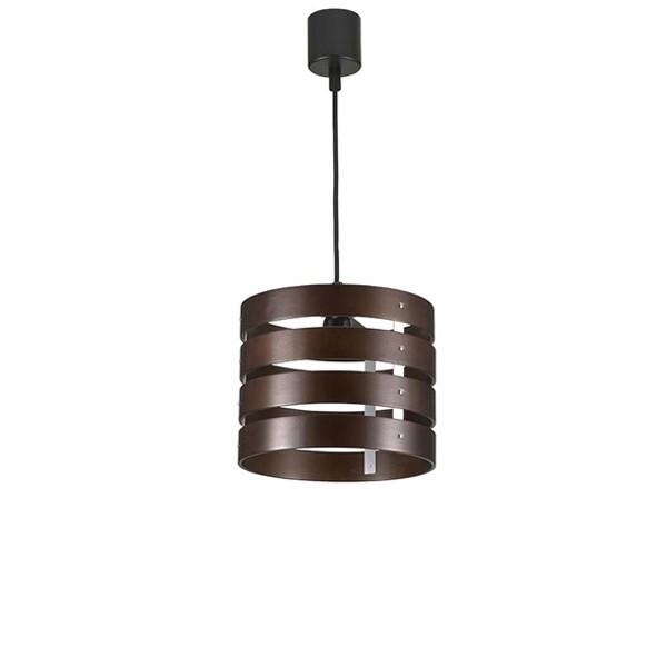 ペンダントライト ダイニング食卓照明 木枠 北欧風シンプル 1灯 電球別売 LT-Y10CW 06-...