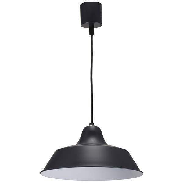 ペンダントライト ダイニング食卓照明 ブラック 黒 スチール 60W用 電球別売 LT-Y10AW-...