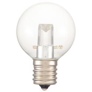 LED電球 ミニボール電球形 E17/1.2W...の詳細画像1