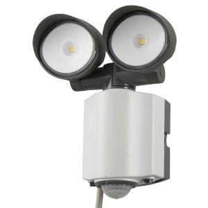 LEDセンサーライト 2灯_RL165Y2 07-8892 オーム電機｜exsight-security