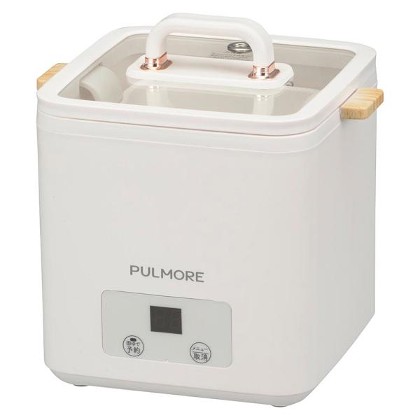 エッグクッカー ゆで卵メーカー 蒸し器 一人暮らし 調理家電 PULMORE｜COK-UT30W 0...