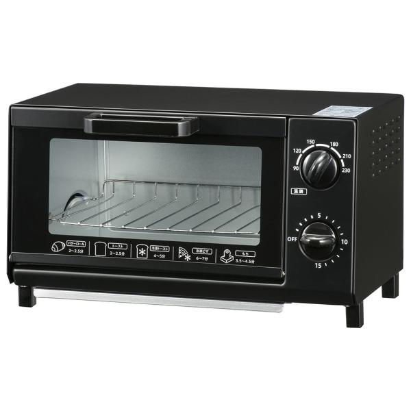 オーブントースター ブラック｜COK-YH100D-K 08-3273 オーム電機