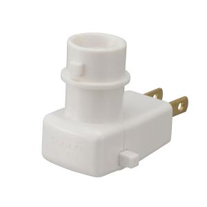 コンセントライト スイッチ付 E12電球用｜HS-LCL12-W 09-1839 オーム電機｜exsight-security