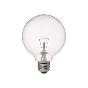 GC100V38W95_G95ボール形 白熱ランプ 40W形 E26 クリア_YAZAWA(ヤザワコ...
